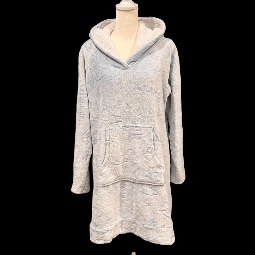 WIZARDING WORLD Harry Potter Hooded Pullover Robe BLUE Sz L